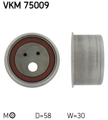 Rolka napinacza, pasek rozrządu SKF VKM 75009