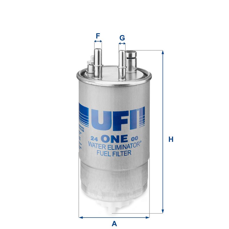 Filtr paliwa UFI 24.one.00