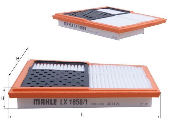 Filtr powietrza MAHLE LX1850/1