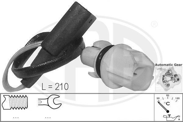 Czujnik, temperatura oleju ERA 330666