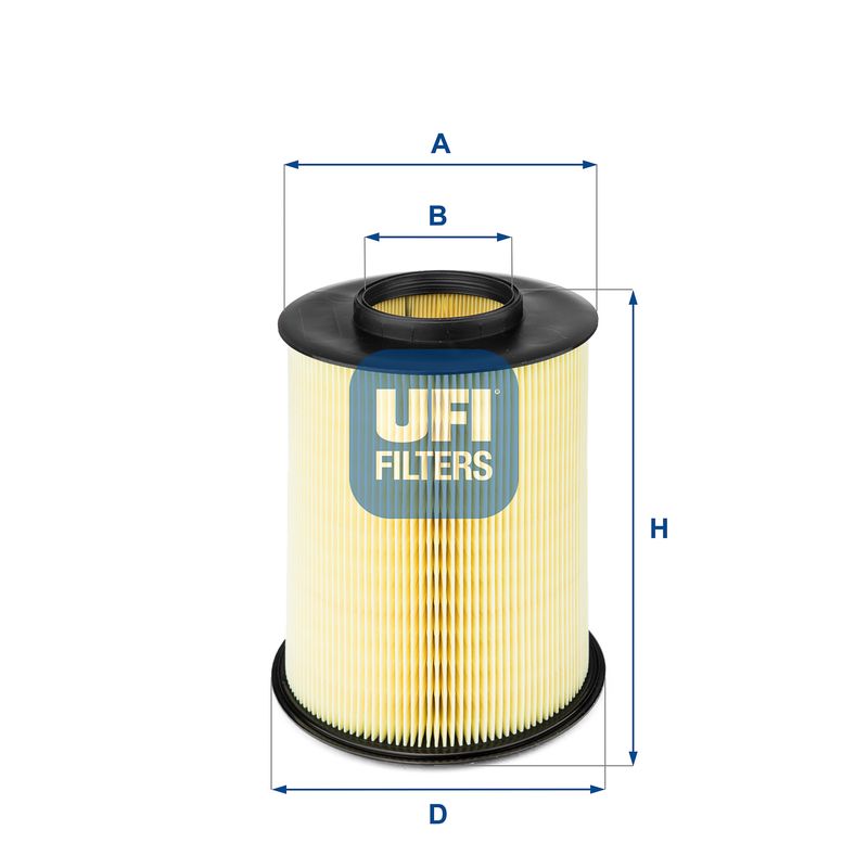 Filtr powietrza UFI 27.675.00