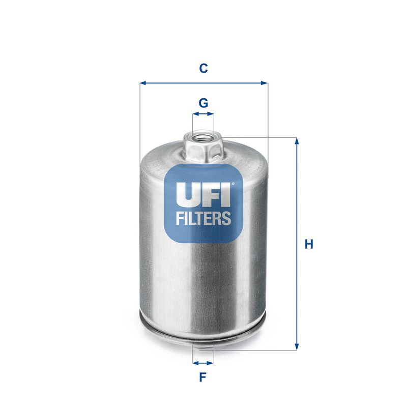 Filtr paliwa UFI 31.748.00