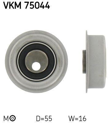 Rolka napinacza, pasek rozrządu SKF VKM 75044