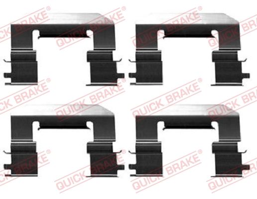 Zestaw akcesoriów, klocki hamulcowe QUICK BRAKE 109-0023
