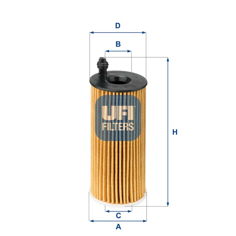 Filtr oleju UFI 25.142.00