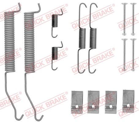 Zestaw akcesoriów, szczęki hamulcowe QUICK BRAKE 105-0812