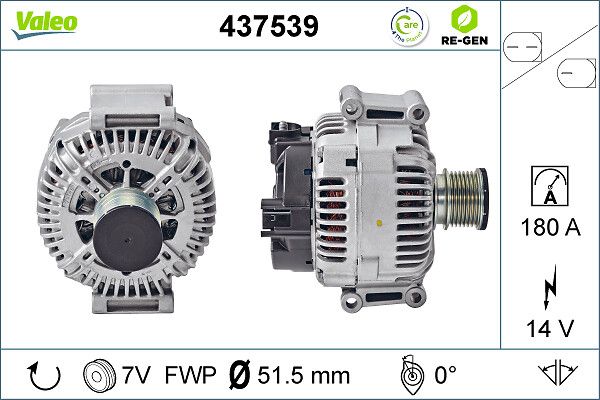 Alternator VALEO 437539
