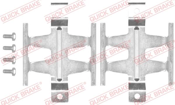 Zestaw akcesoriów, klocki hamulcowe QUICK BRAKE 109-1687
