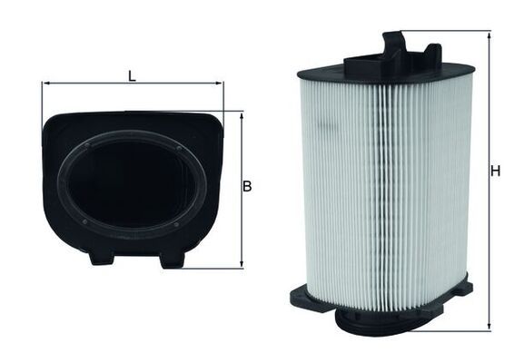 Filtr powietrza KNECHT LX 3775