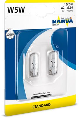 Żarówka, lampa kierunkowskazu NARVA 171774000