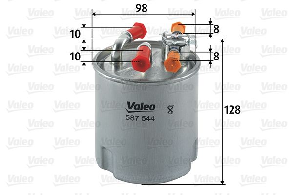 Filtr paliwa VALEO 587544