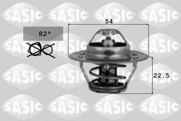 Termostat, płyn chłodzący SASIC 4000358