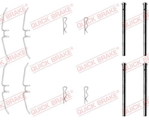 Zestaw akcesoriów, klocki hamulcowe QUICK BRAKE 109-0901