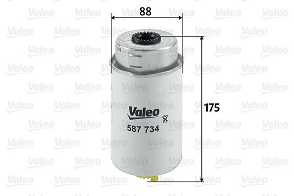 Filtr paliwa VALEO 587734