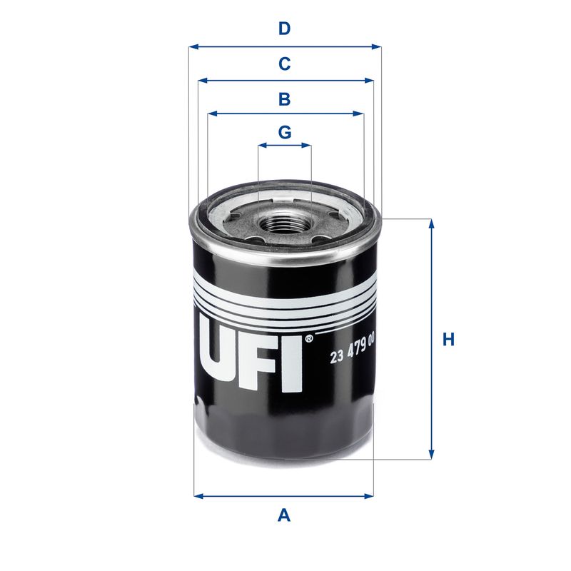 Filtr oleju UFI 23.479.00