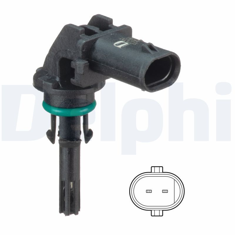 Czujnik, temperatura powietrza dolotowego DELPHI TS10501