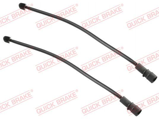 Styk ostrzegawczy, zużycie okładzin hamulcowych QUICK BRAKE WS 0342 A