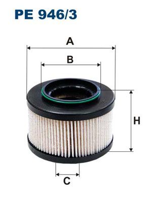 Filtr paliwa FILTRON pe 946/3