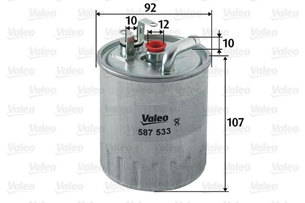 Filtr paliwa VALEO 587533