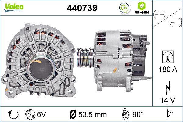 Alternator VALEO 440739