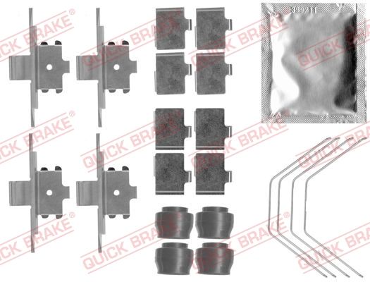 Zestaw akcesoriów, klocki hamulcowe QUICK BRAKE 109-1791