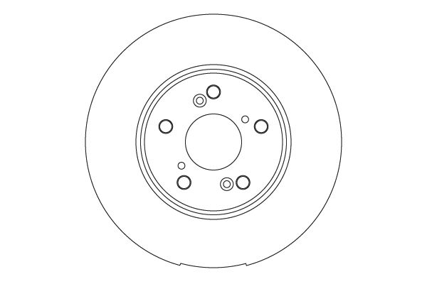 Tarcza hamulcowa TRW DF6762S