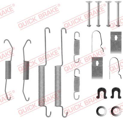 Zestaw akcesoriów, szczęki hamulcowe QUICK BRAKE 105-0679