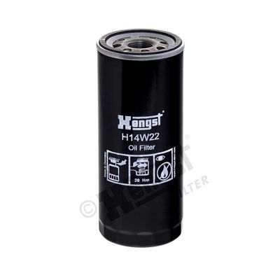 Filtr oleju HENGST FILTER H14W22