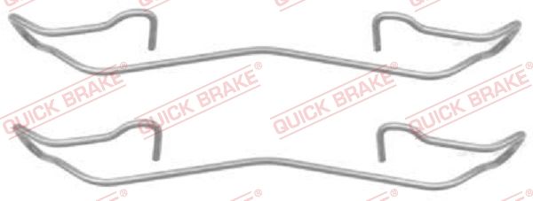 Zestaw akcesoriów, klocki hamulcowe QUICK BRAKE 109-1187