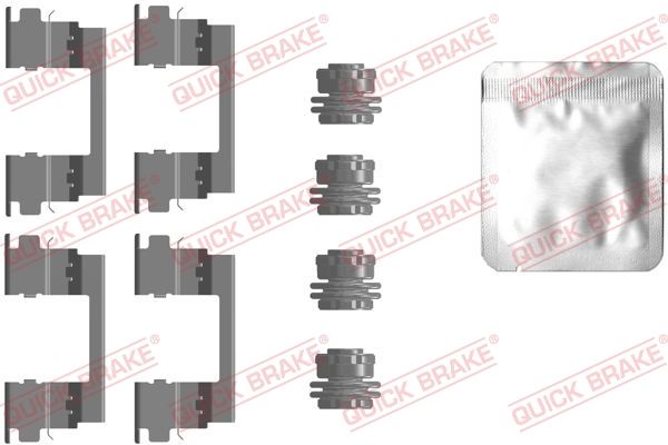 Zestaw akcesoriów, klocki hamulcowe QUICK BRAKE 109-0096
