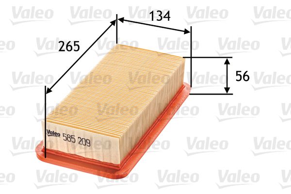 Filtr powietrza VALEO 585209