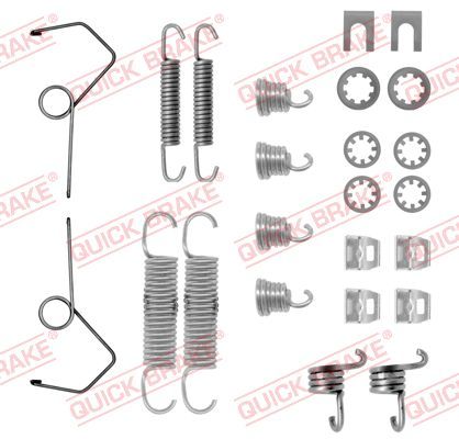 Zestaw akcesoriów, szczęki hamulcowe QUICK BRAKE 105-0719