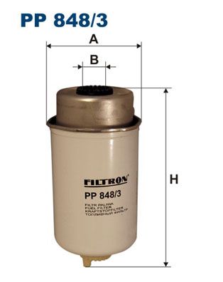 Filtr paliwa FILTRON pp 848/3