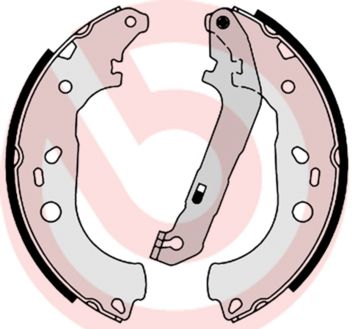 Zestaw szczęk hamulcowych BREMBO S 24 534