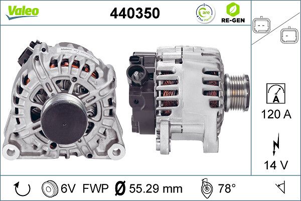 Alternator VALEO 440350