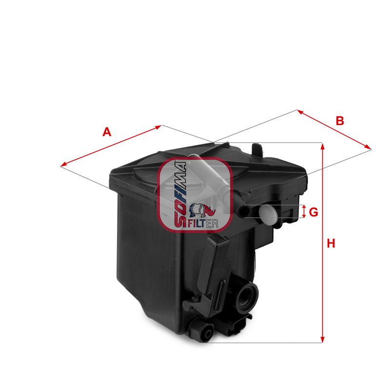 Filtr paliwa SOFIMA S 7420 NR