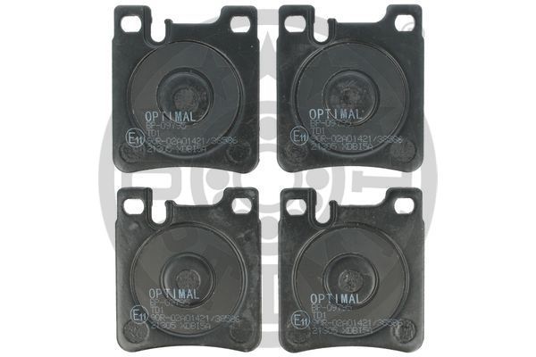 Zestaw klocków hamulcowych, hamulce tarczowe OPTIMAL BP-09795