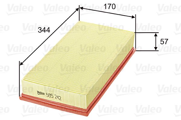 Filtr powietrza VALEO 585242