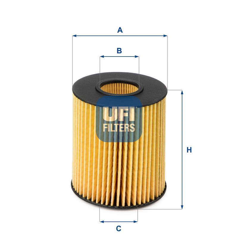 Filtr oleju UFI 25.151.00