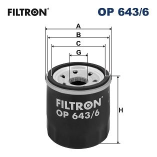 Filtr oleju FILTRON op 643/6