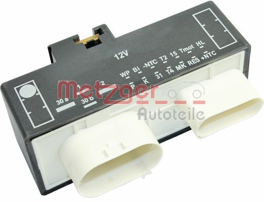 Sterownik, wentylator elektryczny (chłodzenie silnika) METZGER 0917284