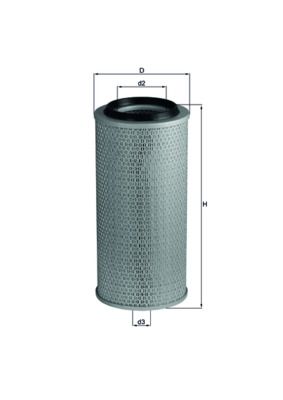 Filtr powietrza MAHLE LX236