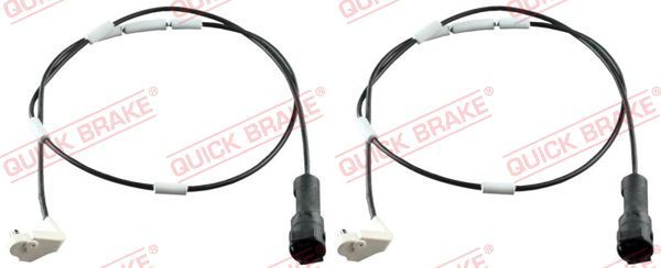 Styk ostrzegawczy, zużycie okładzin hamulcowych QUICK BRAKE WS 0128 A