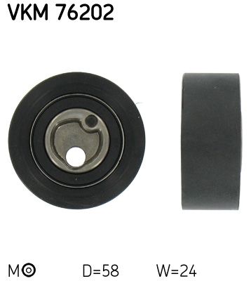 Rolka napinacza, pasek rozrządu SKF VKM 76202