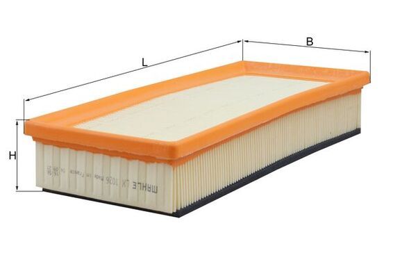 Filtr powietrza KNECHT LX 1026