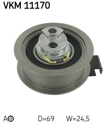 Rolka napinacza, pasek rozrządu SKF vkm 11170