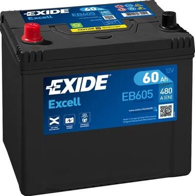 Akumulator EXIDE EB605