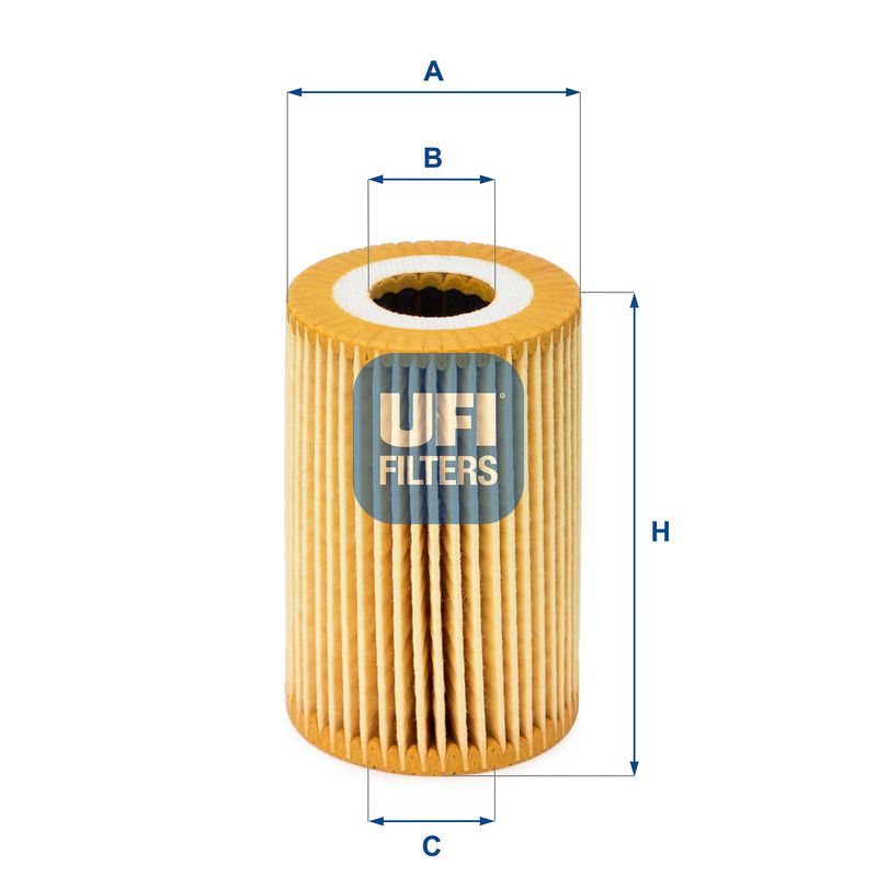 Filtr oleju UFI 25.014.00