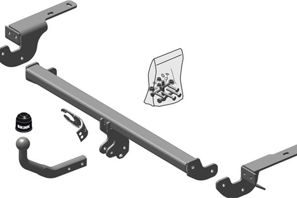 Zestaw zaczepu przyczepy BRINK 417800