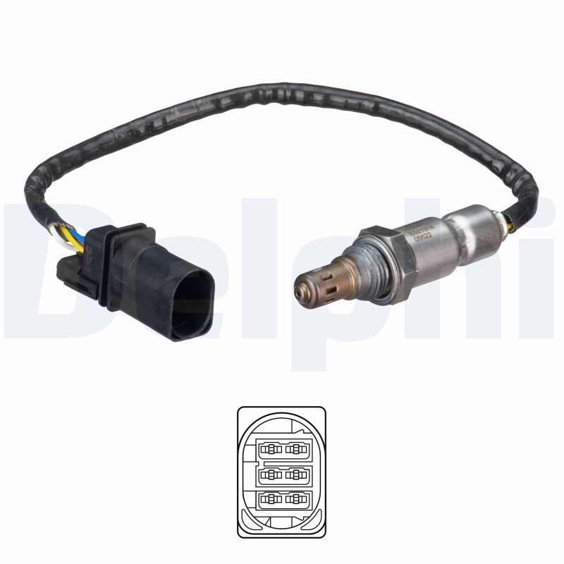 Sonda lambda DELPHI ES21314-12B1